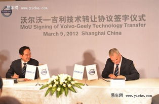 沃爾沃與吉利深化合作，簽署技術轉讓協議共繪未來藍圖